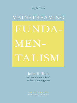 cover image of Mainstreaming Fundamentalism